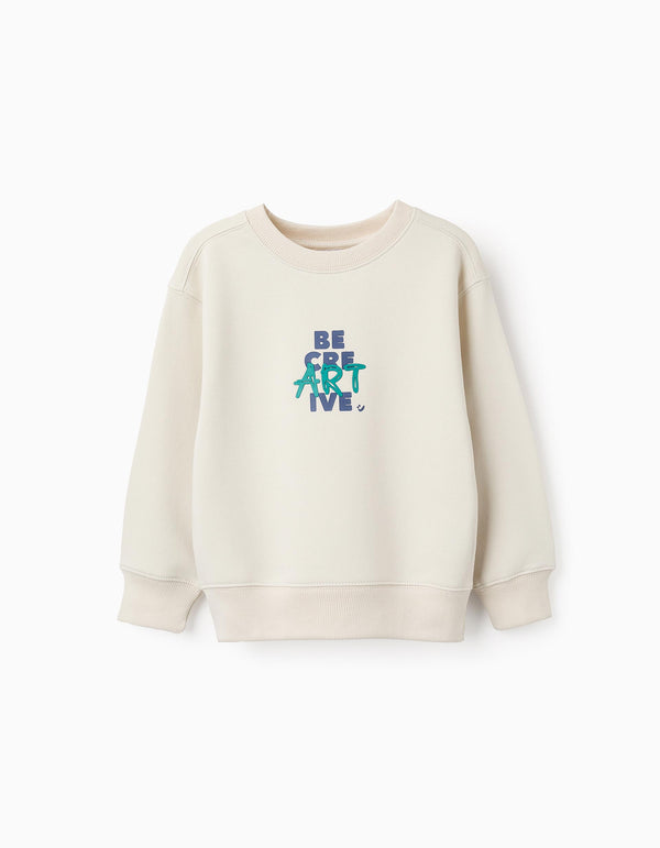 Boy's Printed Sweatshirt, BECREARTIVE