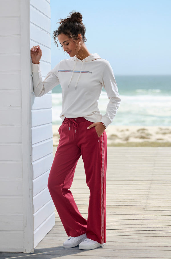HIS Relaxed pants with side stripe design