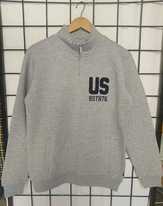 Men's - Zipper Sweatshirt US BSTN 76