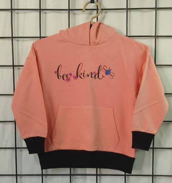 Girls Printed Hoodie, Lee Kind