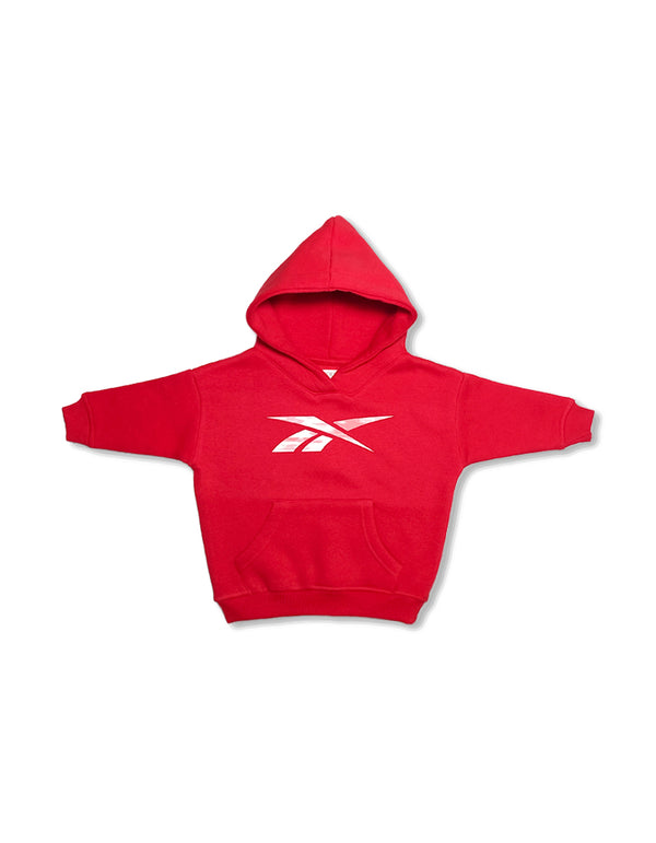 Baby boys Printed Hooded Red