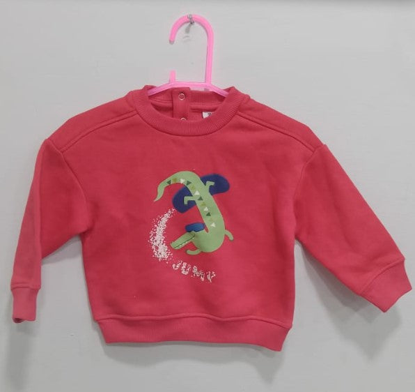 Baby boys Printed Sweatshirts Red