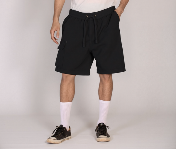 Men's Cargo Short Black