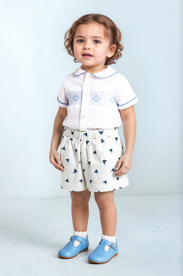 Infant unisex shorts