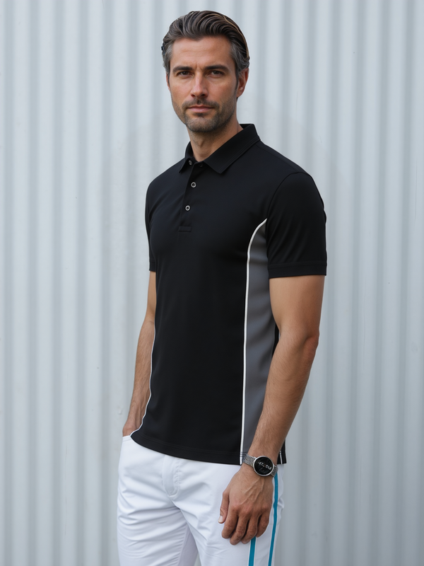 Men Orn Silverswift Poloshirt