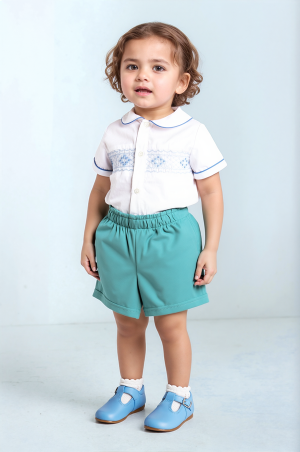 Baby Girls Blue shorts