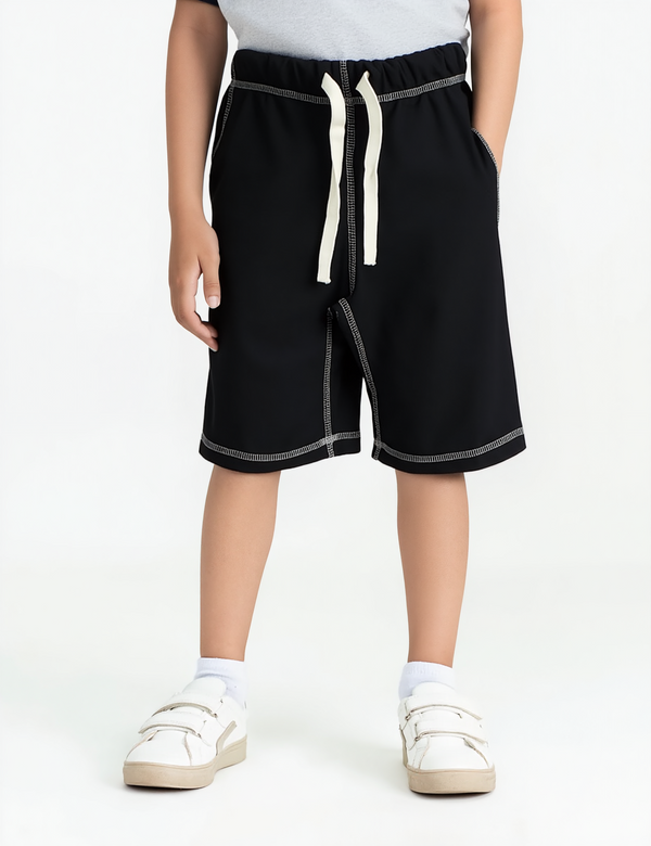 Boys Without Pocket Shorts Black