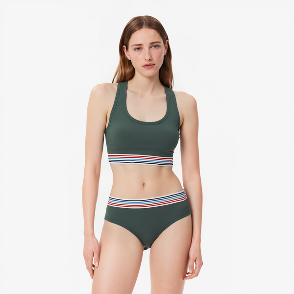 Bra & Panties Set  Green