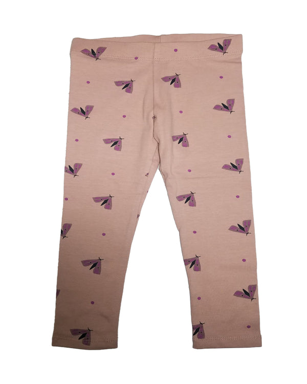 Girls allover printed legging in Purple (Imported)