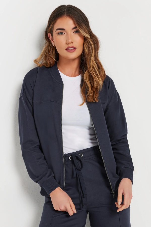 LTS Tall Jersey Bomber Jacket