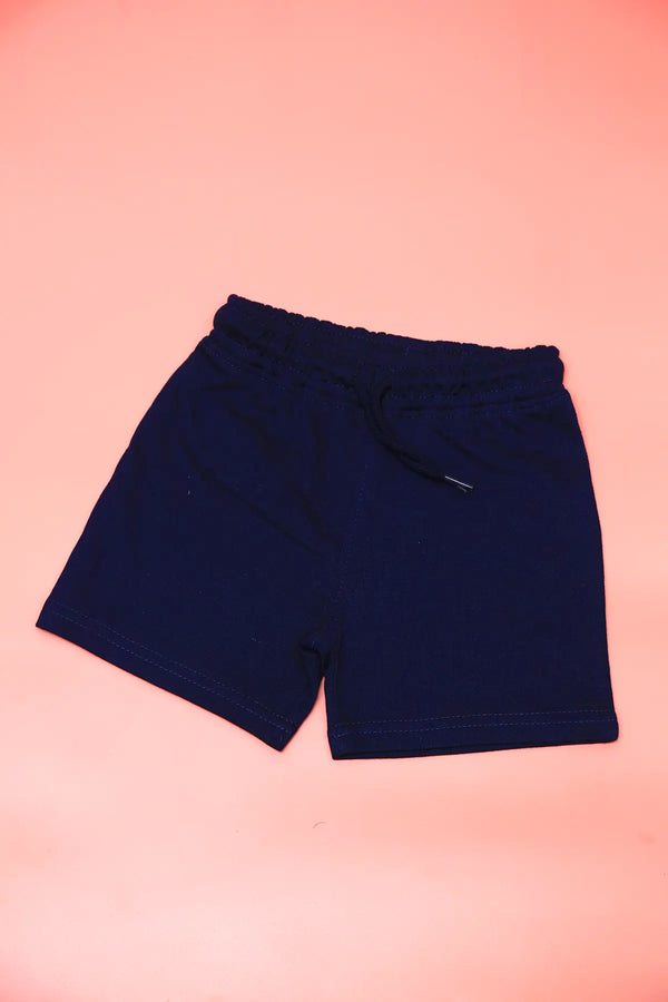 Baby boys sportswear shorts, Nave blue