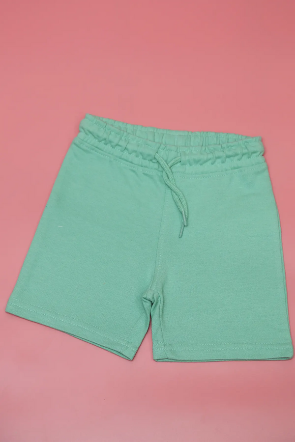 Baby boys sports shorts, Emerald