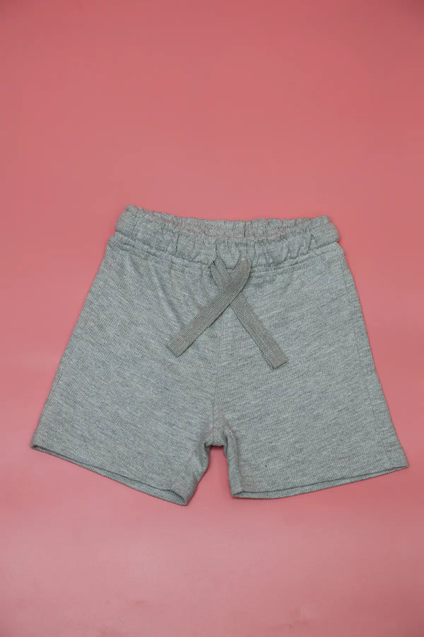 Baby boys sportswear shorts, Grey