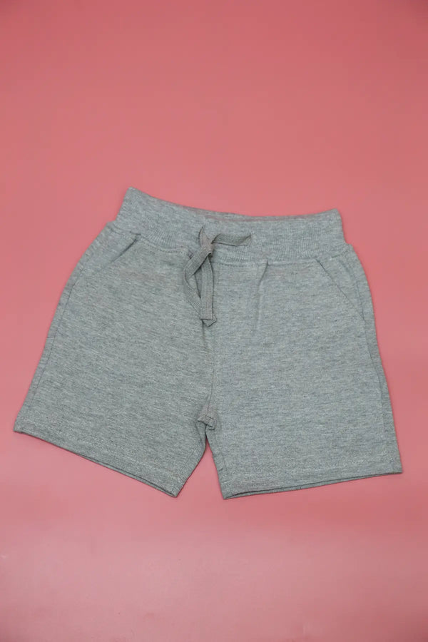 Baby boys training shorts, Gray