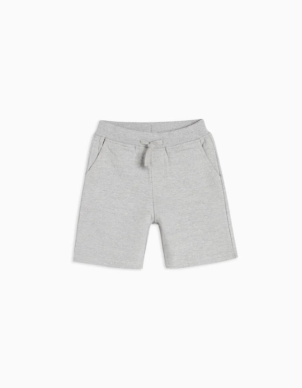Plush Shorts, Boy, Gray
