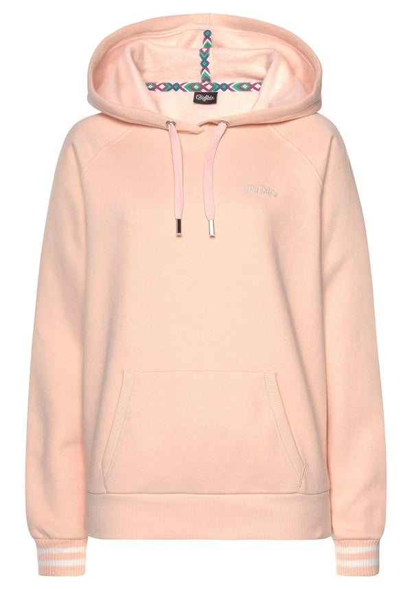 Buffalo hooded sweatshirt with print on the back
